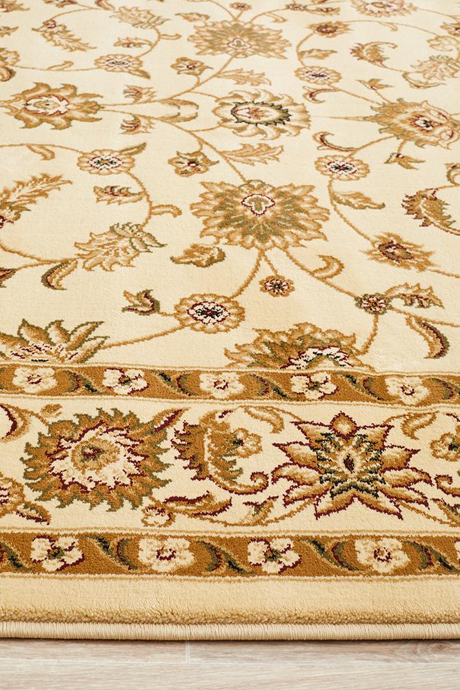 Classic Rug Ivory with Ivory Border