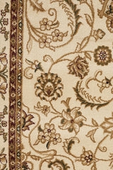 Medallion Rug Ivory with Ivory Border