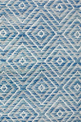 Promenade Outdoor Clara Diamond Blue Rug