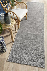 Promenade Outdoor Clara Diamond Grey Rug