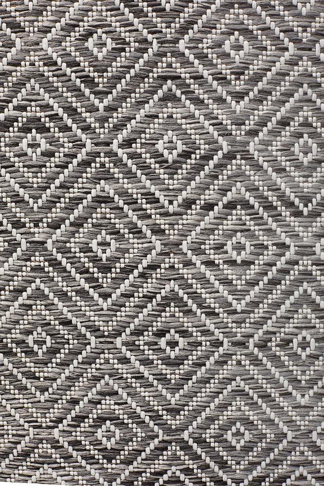 Promenade Outdoor Clara Diamond Grey Rug