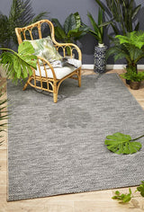 Promenade Outdoor Clara Diamond Grey Rug