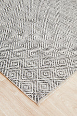 Promenade Outdoor Clara Diamond Grey Rug