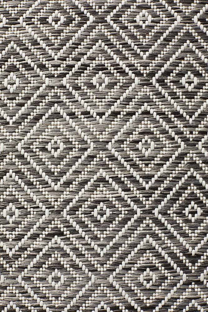 Promenade Outdoor Clara Diamond Grey Rug