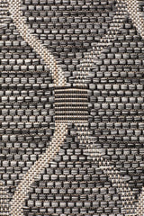 Promenade Outdoor Denise Trellis Black Rug