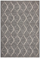 Promenade Outdoor Denise Trellis Black Rug