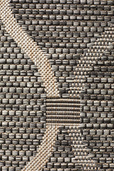 Promenade Outdoor Denise Trellis Black Rug