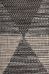 Promenade Outdoor Geo Black Rug