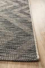 Promenade Outdoor Cain Black Rug