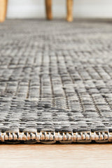 Promenade Outdoor Cain Black Rug