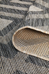 Promenade Outdoor Cain Black Rug