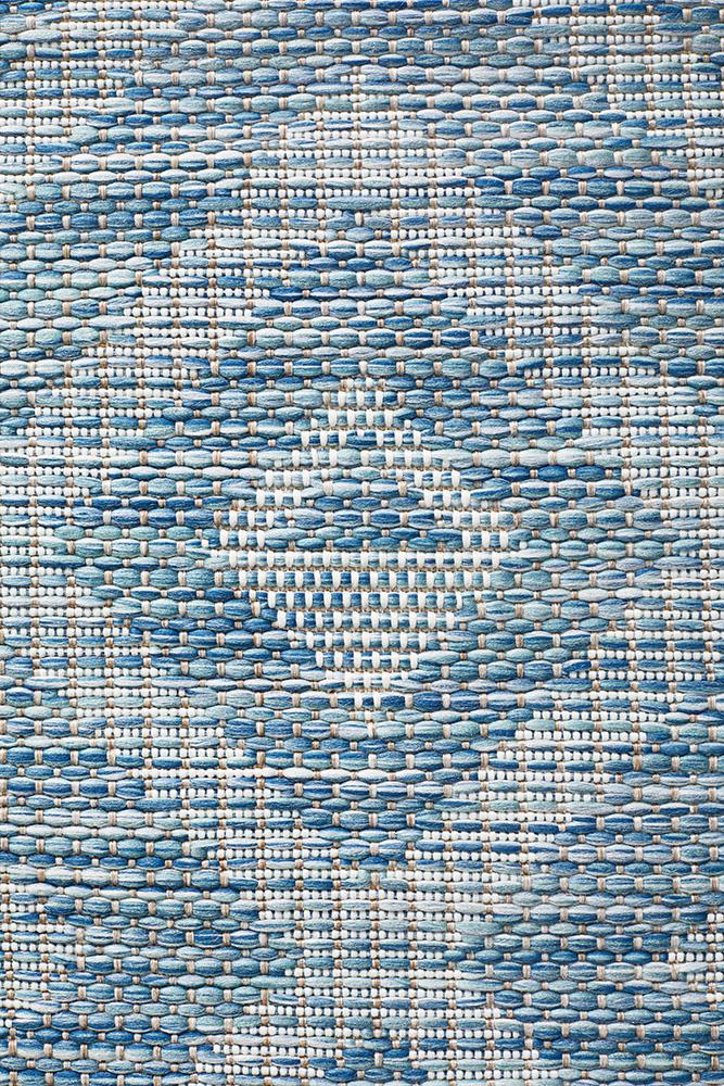 Promenade Outdoor Cain Blue Rug