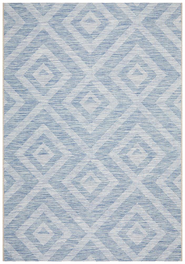 Promenade Outdoor Cain Blue Rug