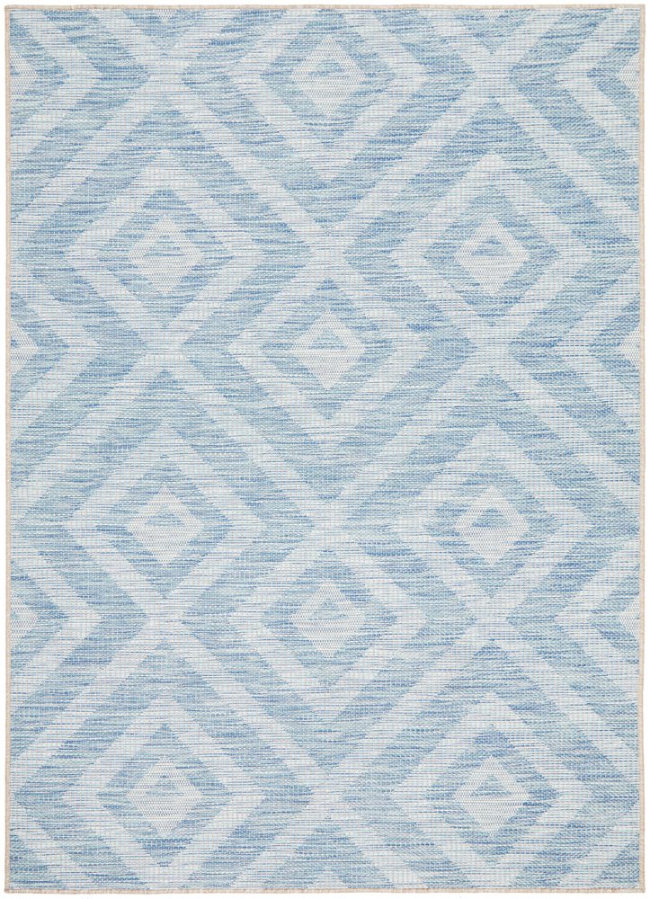 Promenade Outdoor Cain Blue Rug