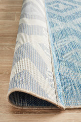 Promenade Outdoor Cain Blue Rug