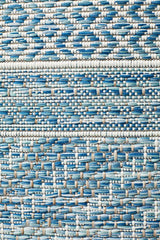 Promenade Outdoor Urban Blue Rug