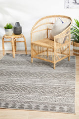 Promenade Outdoor Urban Grey Rug