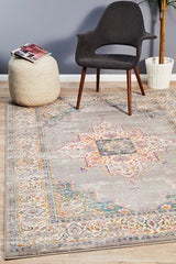 Tigris Amarah Grey Bohemian Transitional Rug