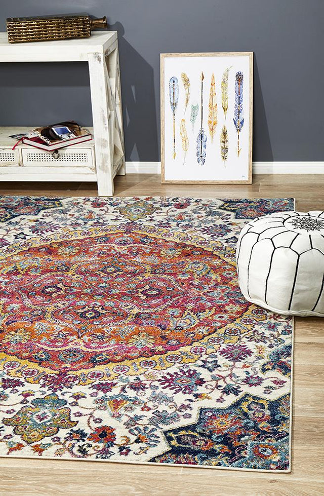 Treasury Shelly Rust Transitional Rug