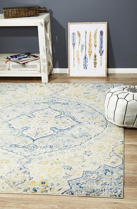 Treasury Tyler Sky Blue Transitional Rug