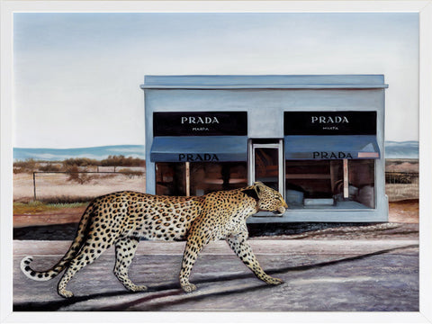 Leopard Framed Art Print