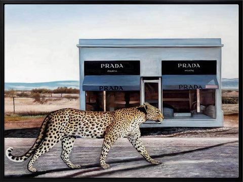 Leopard Canvas Art Print