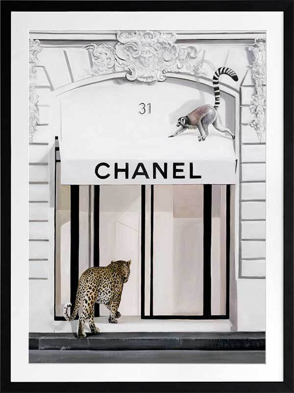 Lemur Framed Art Print