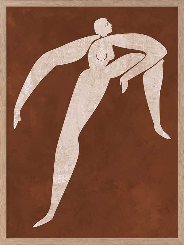 Natural Cut-Out II Framed Art Print