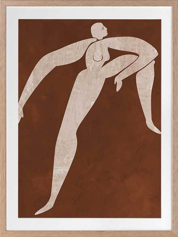 Natural Cut-Out II Framed Art Print