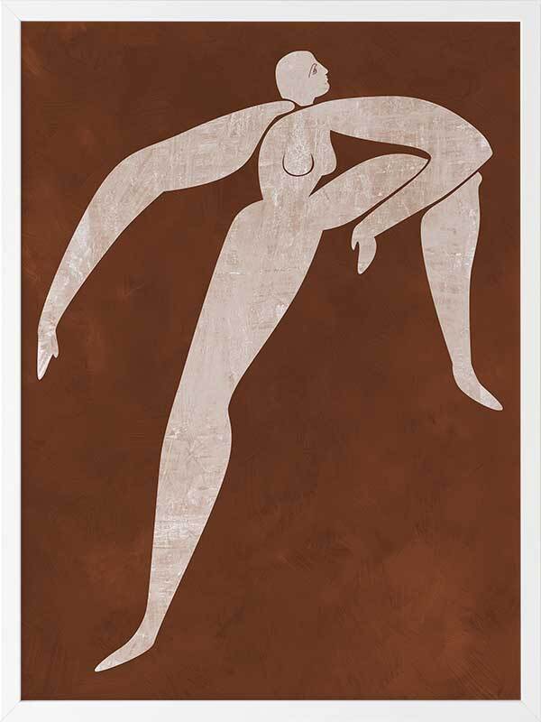 Natural Cut-Out II Framed Art Print