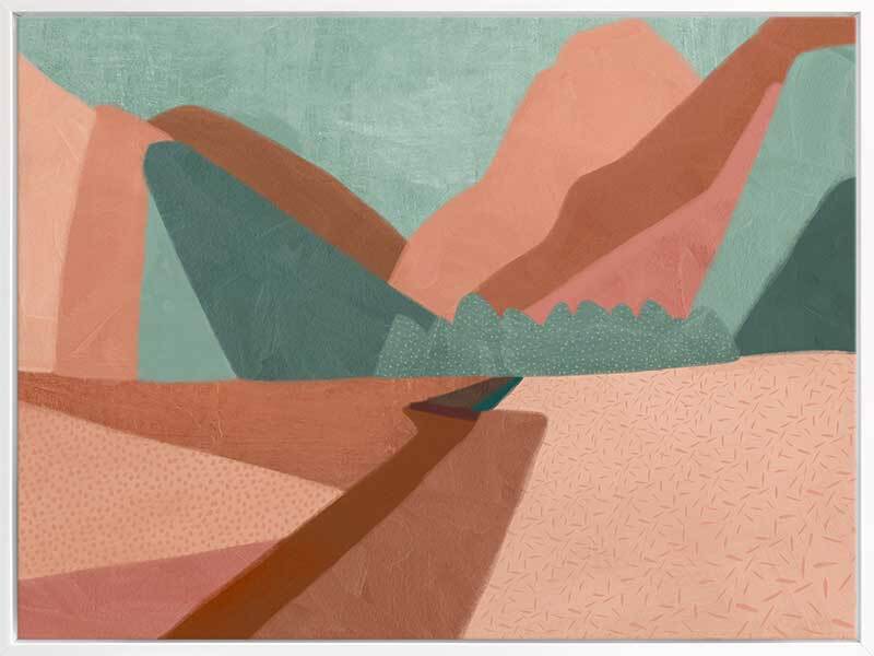 Mountains Canvas Art Print