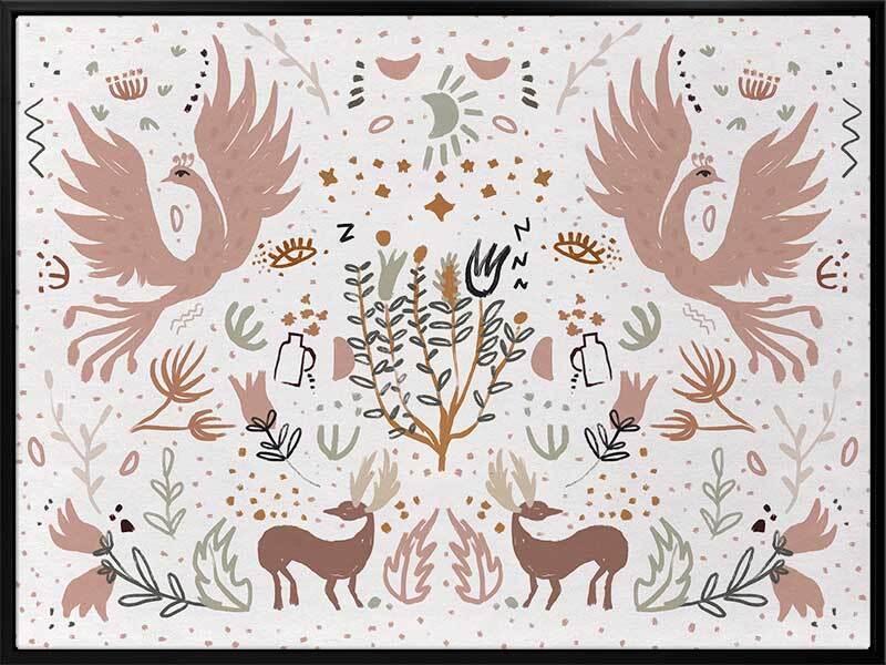 Forest Life Canvas Art Print