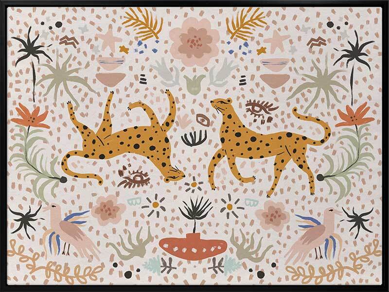 Leopard Life I Canvas Art Print