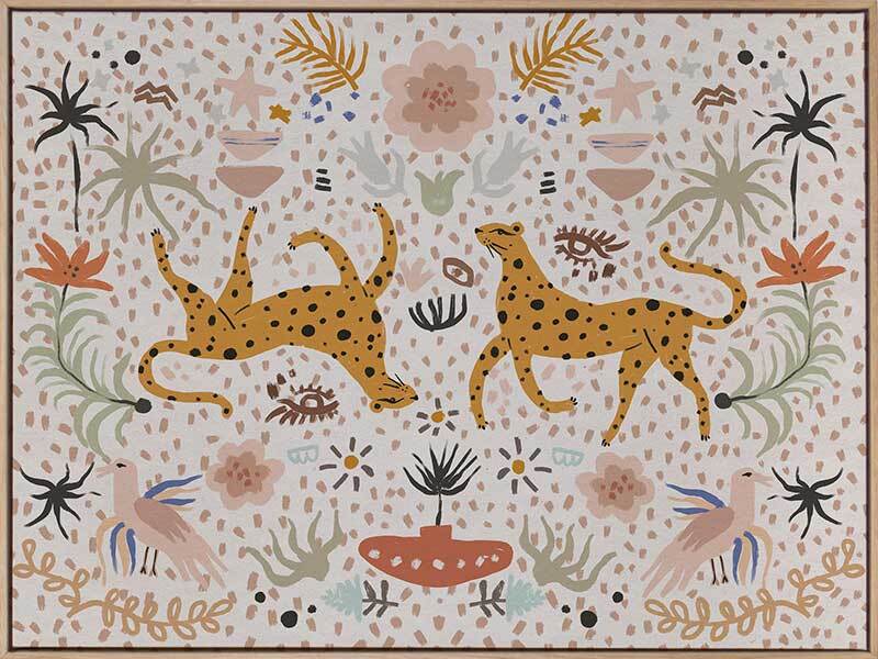 Leopard Life I Canvas Art Print