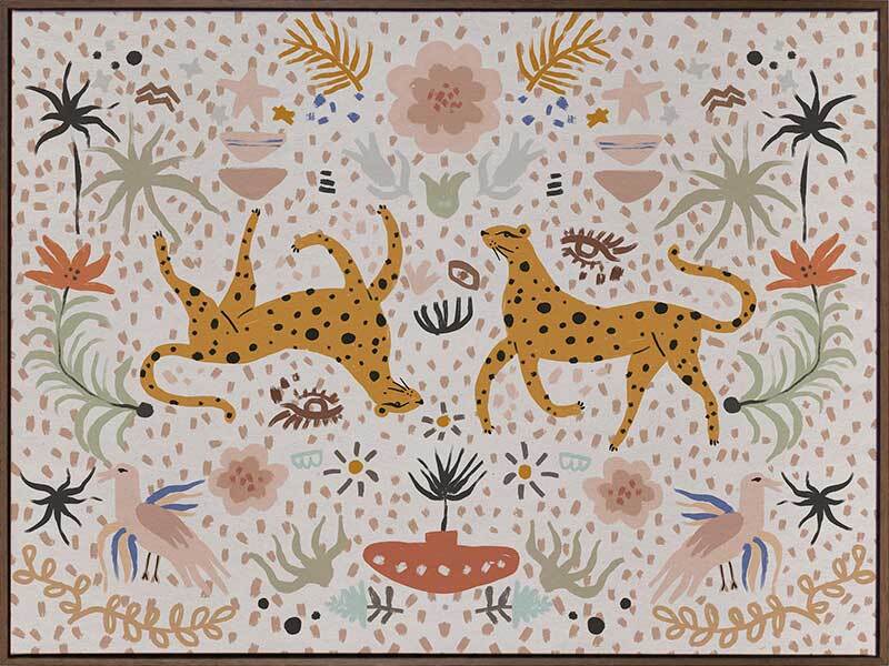 Leopard Life I Canvas Art Print