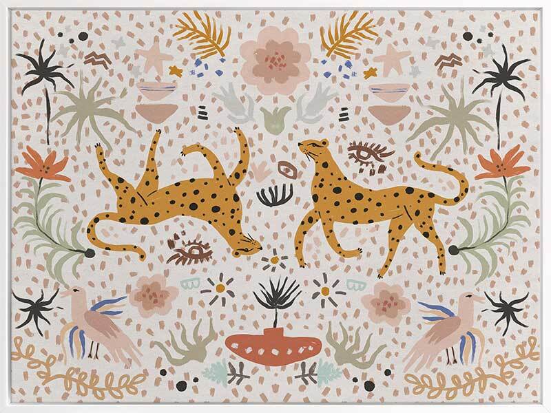 Leopard Life I Canvas Art Print