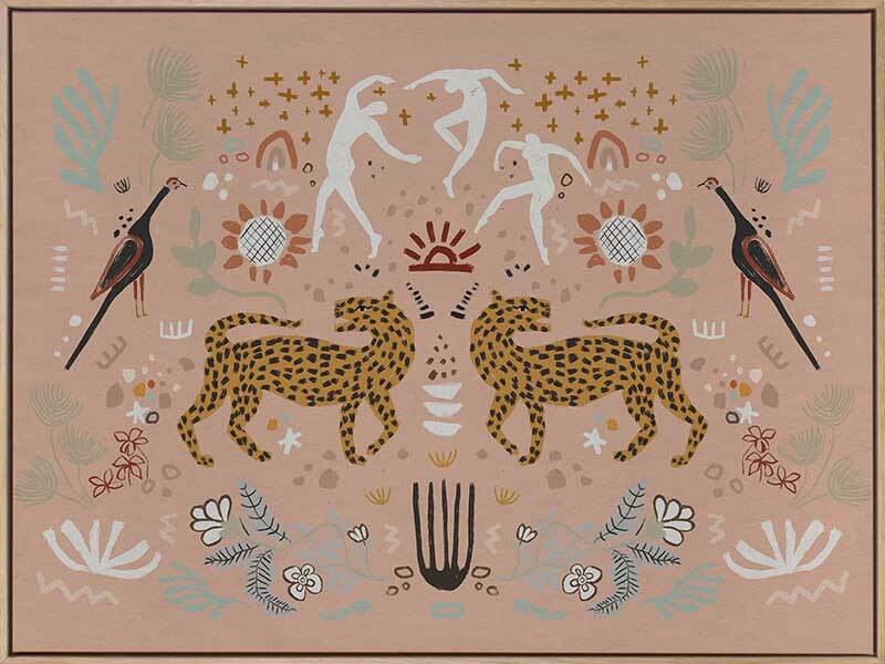 Leopard Life II Canvas Art Print
