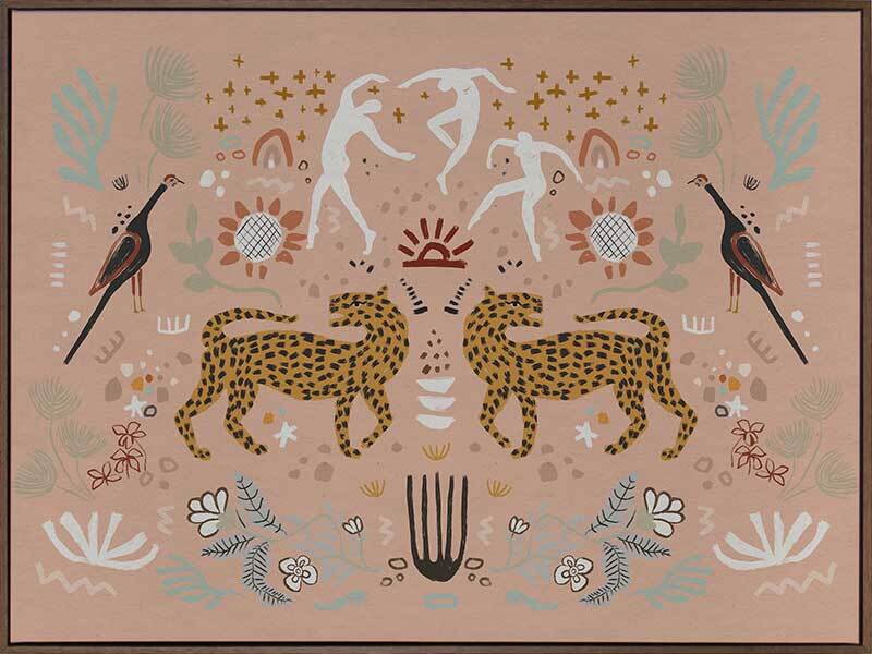 Leopard Life II Canvas Art Print