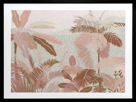 Palms Framed Art Print