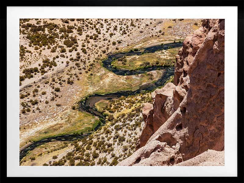 River Valley Framed Art Print