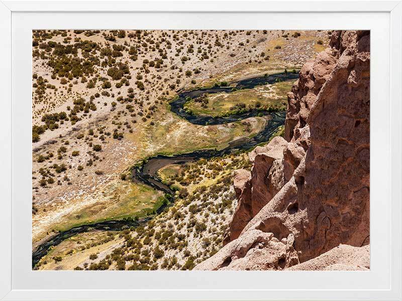 River Valley Framed Art Print