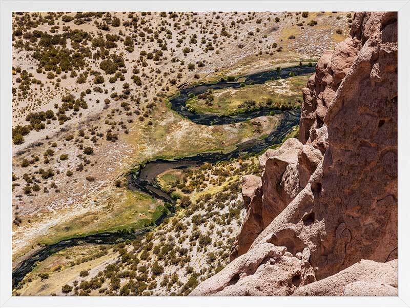 River Valley Framed Art Print