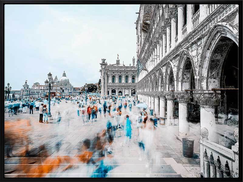 Piazza San Marco Canvas Art Print - Lost Design Society