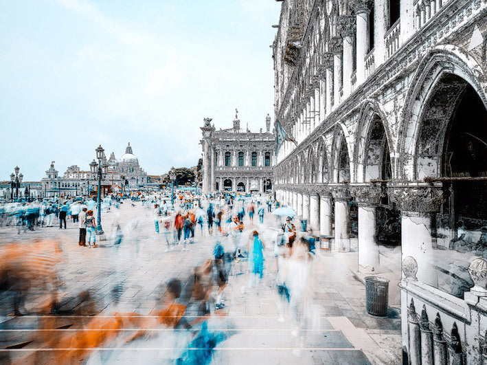 Piazza San Marco Canvas Art Print - Lost Design Society