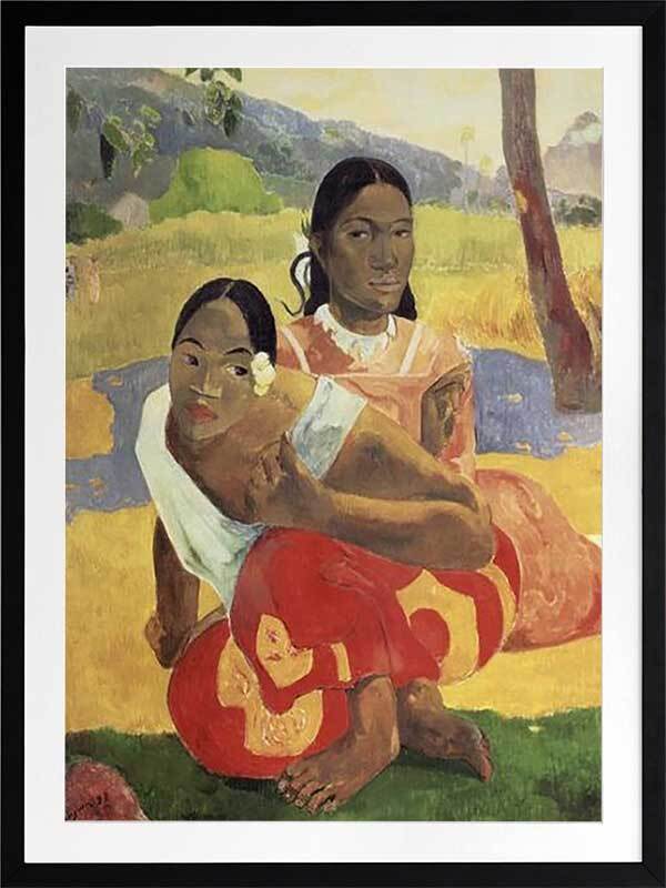 Polynesian Marriage Framed Art Print