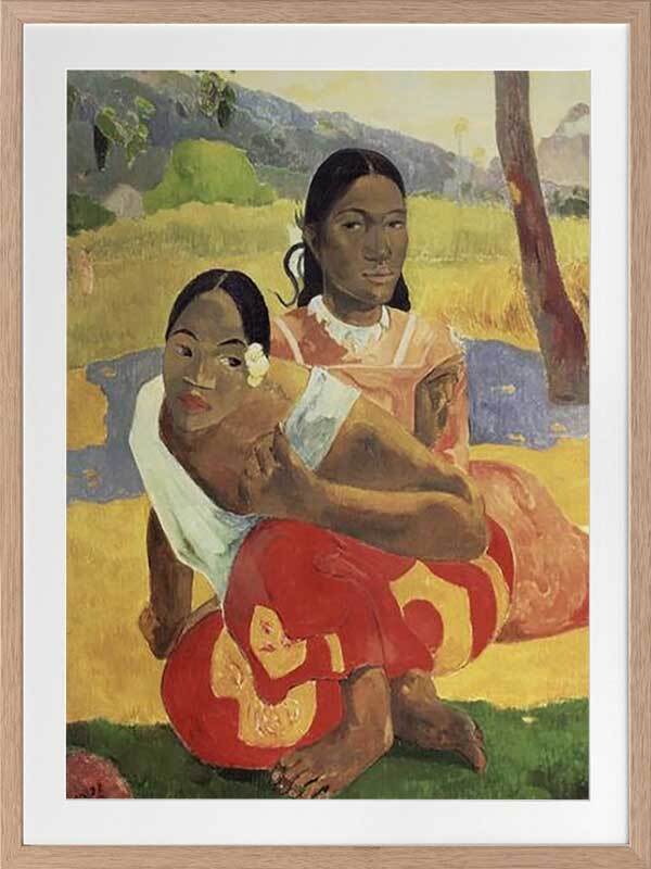 Polynesian Marriage Framed Art Print