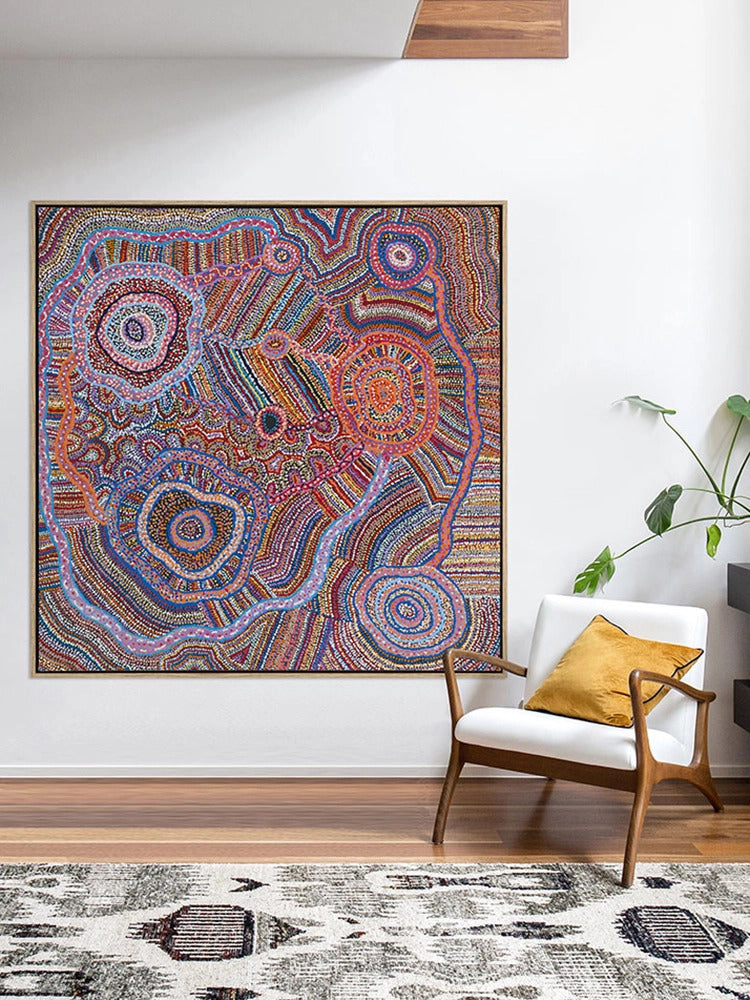 Ngapa Jukurrpa II Canvas Art Print