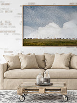 Icelandic Sky Canvas Art Print