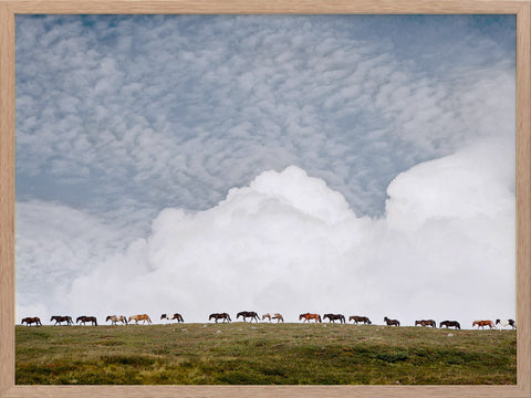Icelandic Sky Framed Art Print
