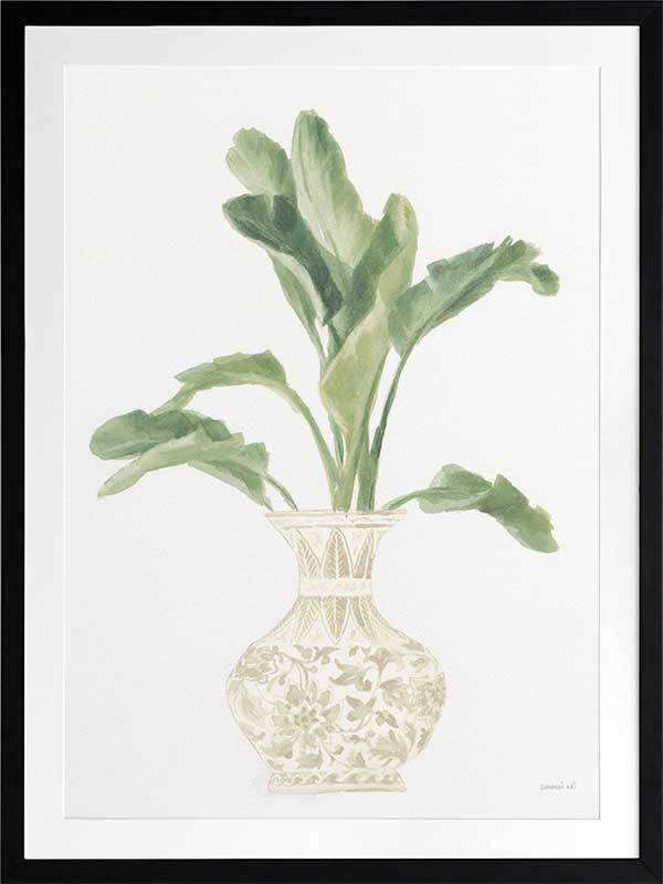 Fronds I Framed Art Print